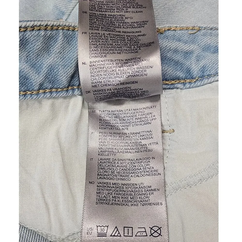 NYDJ WOMEN'S SHERI SLIM LIFT X TUCK TECHNOLOGY BLUE JEAN PANT SIZE 16, 38W X 29L